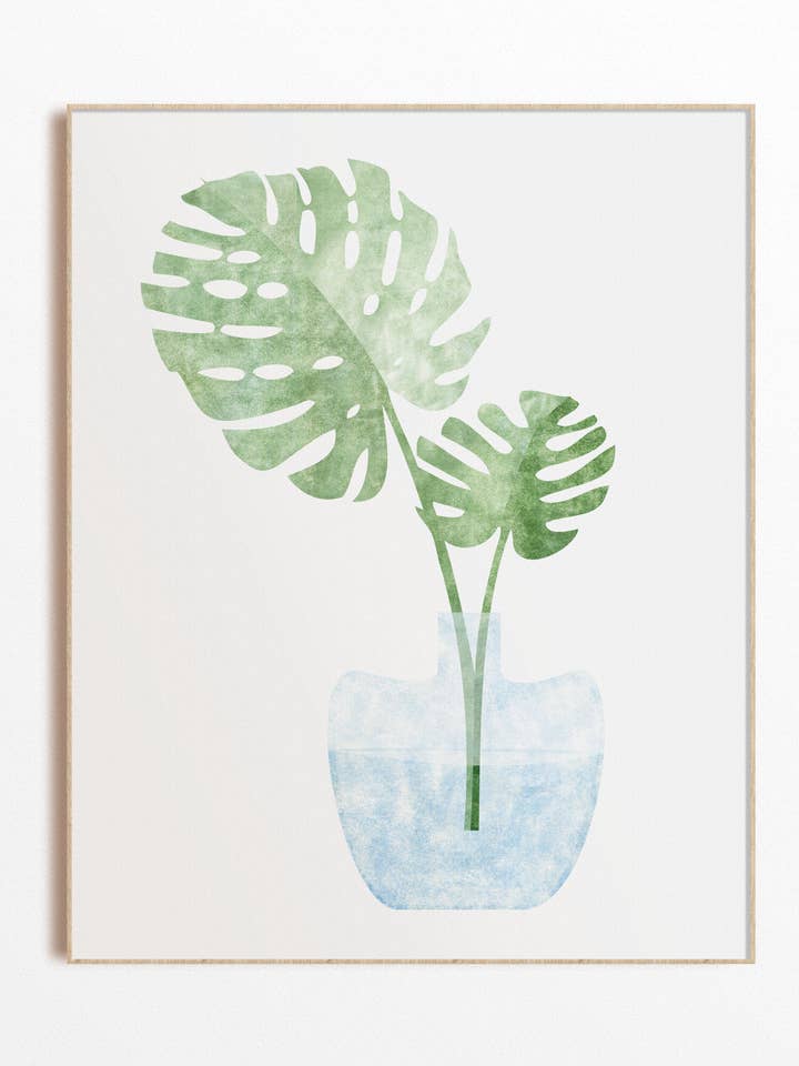 Modern Monstera for wholesale by Heartthrob Studio