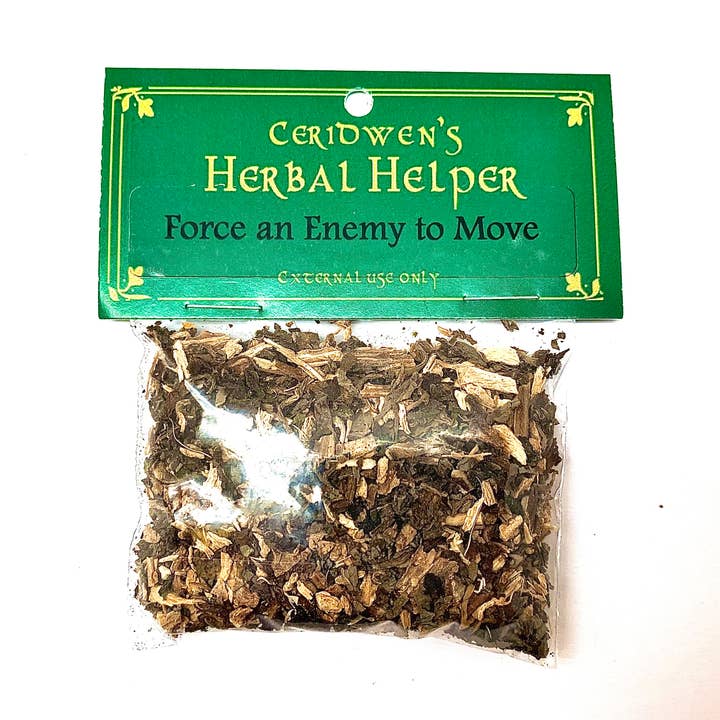 Obbliga un nemico a spostare Herbal Helper per la vendita all'ingrosso da parte di Ceridwen’s