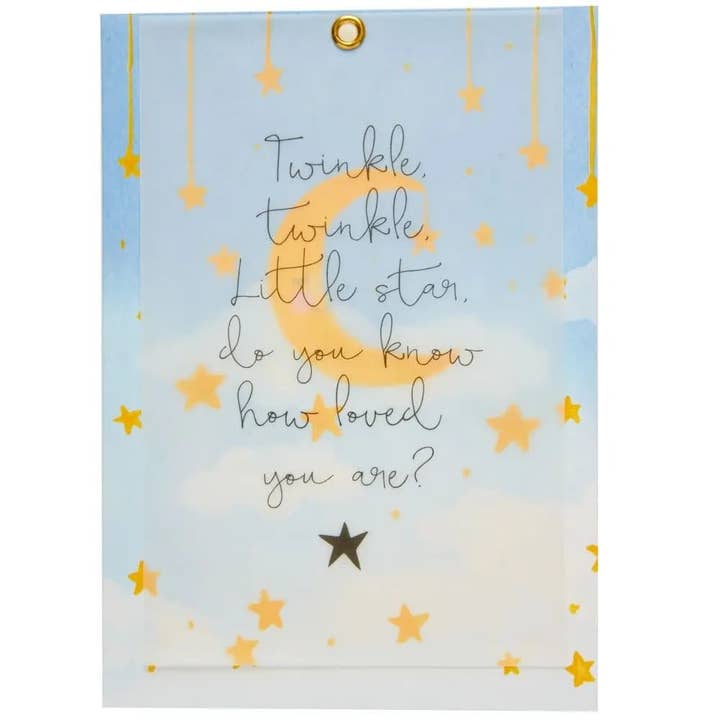 NIQUEA.D - Wholesale Baby Card - Twinkle Twinkle Moon Baby Card1
