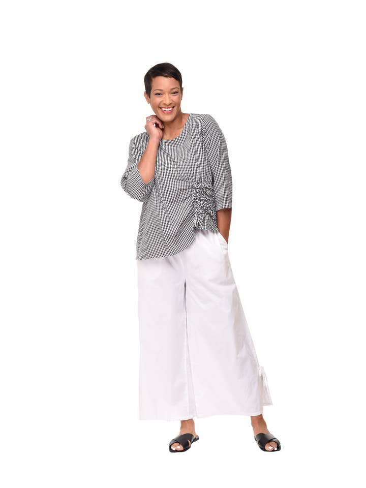 Tulip Clothing - Wholesale Pants - Women's - CV497 Terrace Pant in White