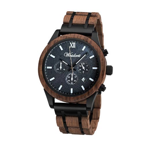 Cronografo Alpinist Orologio da uomo Noce per la vendita all'ingrosso da parte di Waidzeit