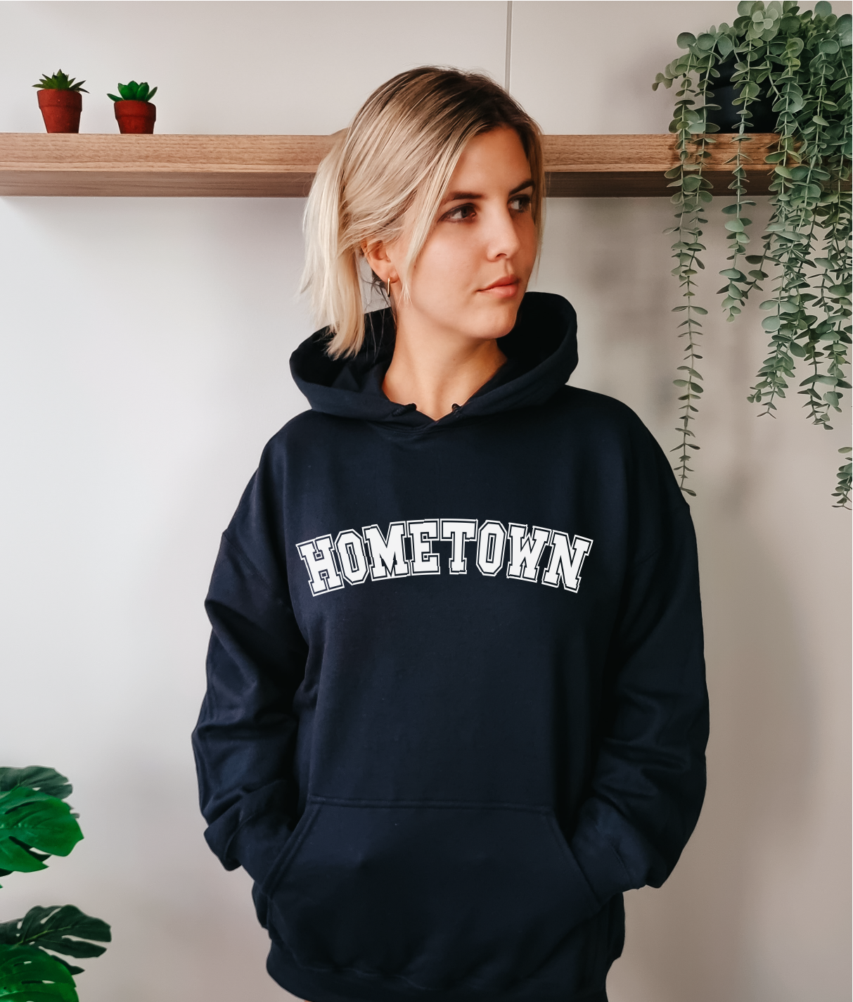 DIYxe – wholesale Hoodie - Unisex – Hometown Varsity Hoodie | Personlig | Anpassad1