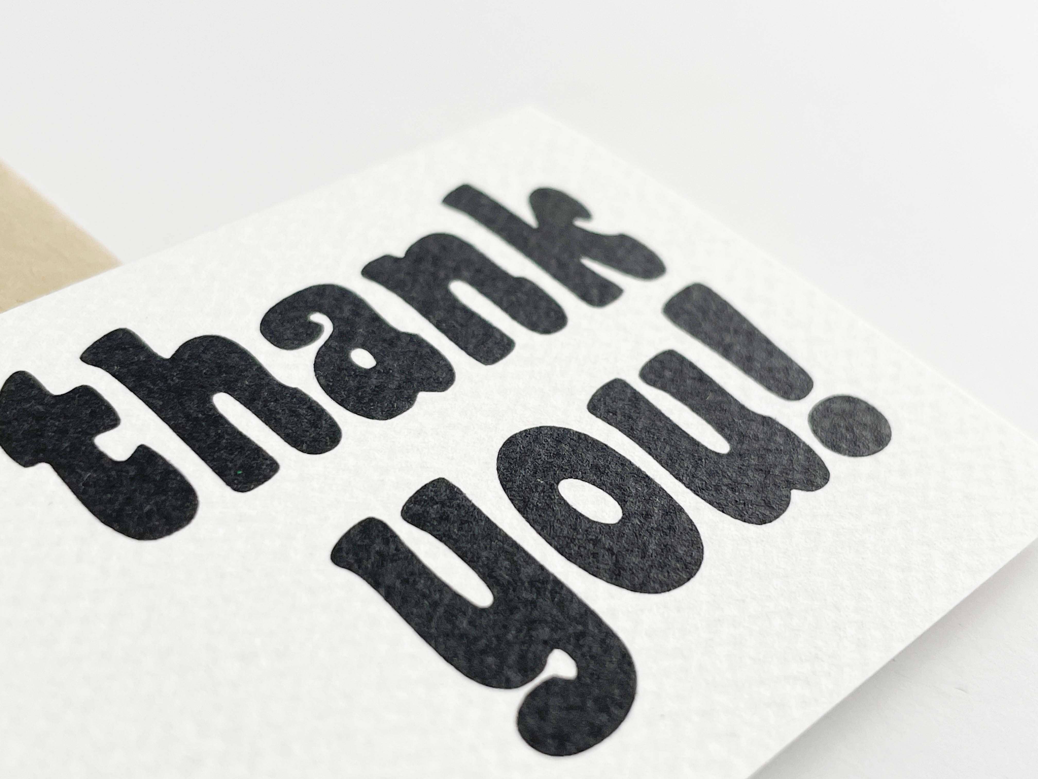 drawn by water - Wholesale Thank You Card - Mini Card Thank You-Bubble3