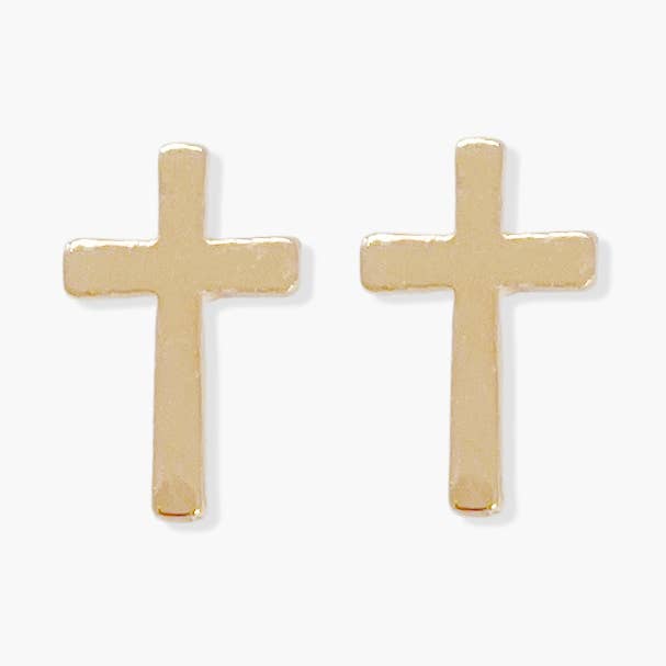 Dainty Cross Studs per la vendita all'ingrosso da parte di sanctuaire