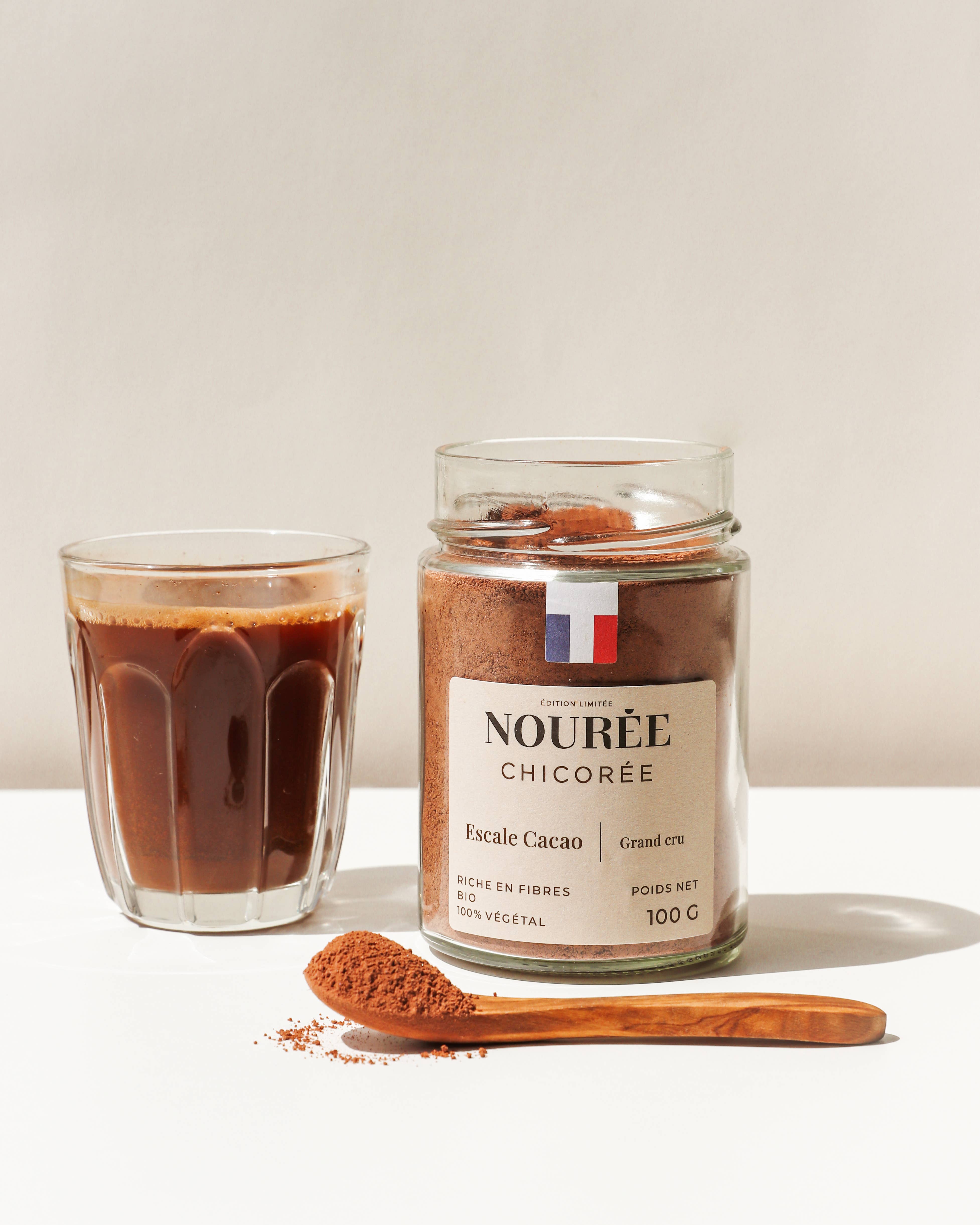 Nourée - Wholesale Hot Cocoa Mix/Kit - Organic chicory with raw cocoa - Grand Cru 🍫1