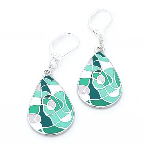 Kinzoku - Wholesale Dangle Earrings - Impressionism Earrings4