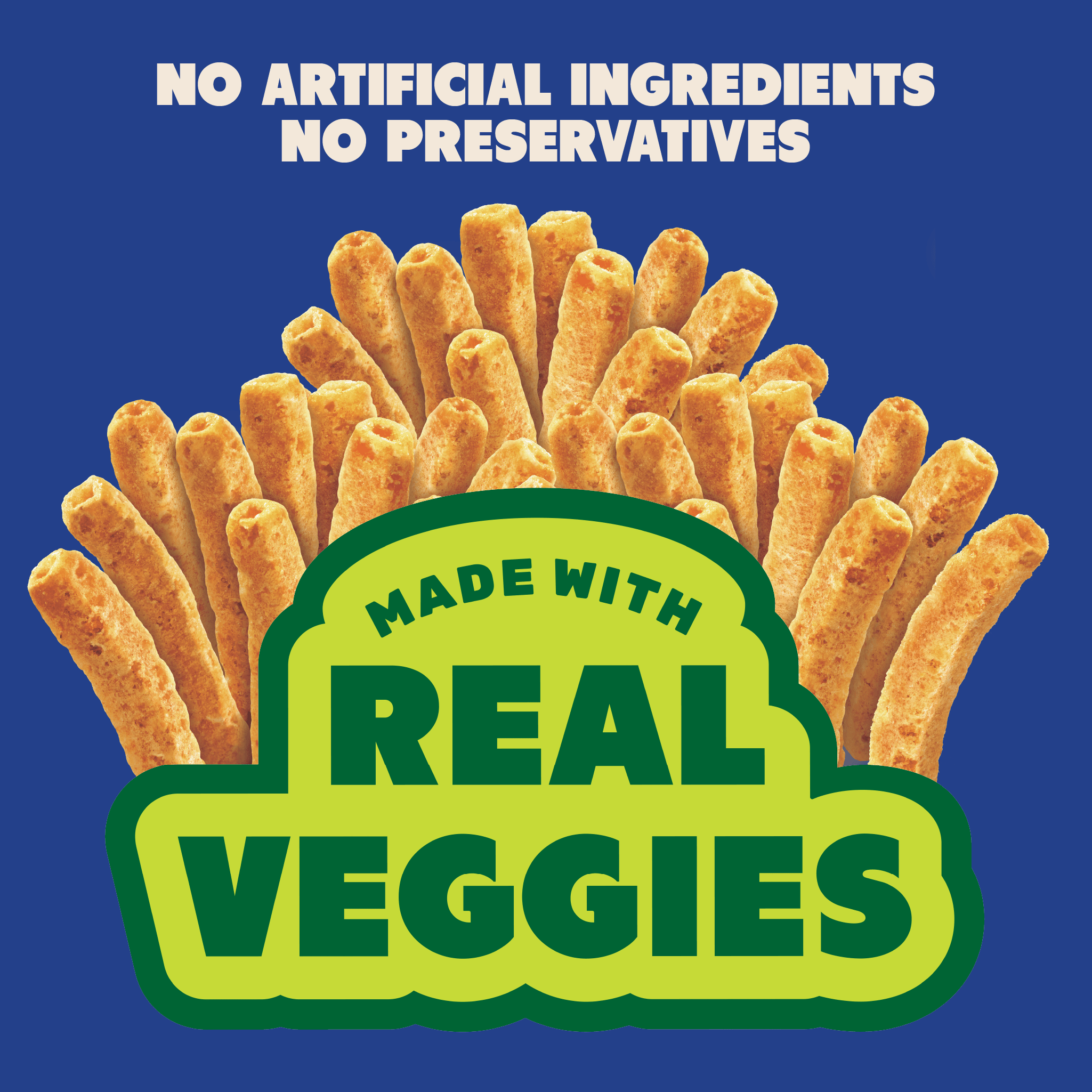 Jackson's - Wholesale Puffed Snack - Sea Salt Super Veggie Straws in Avocado Oil 5oz (Pack of 8)3