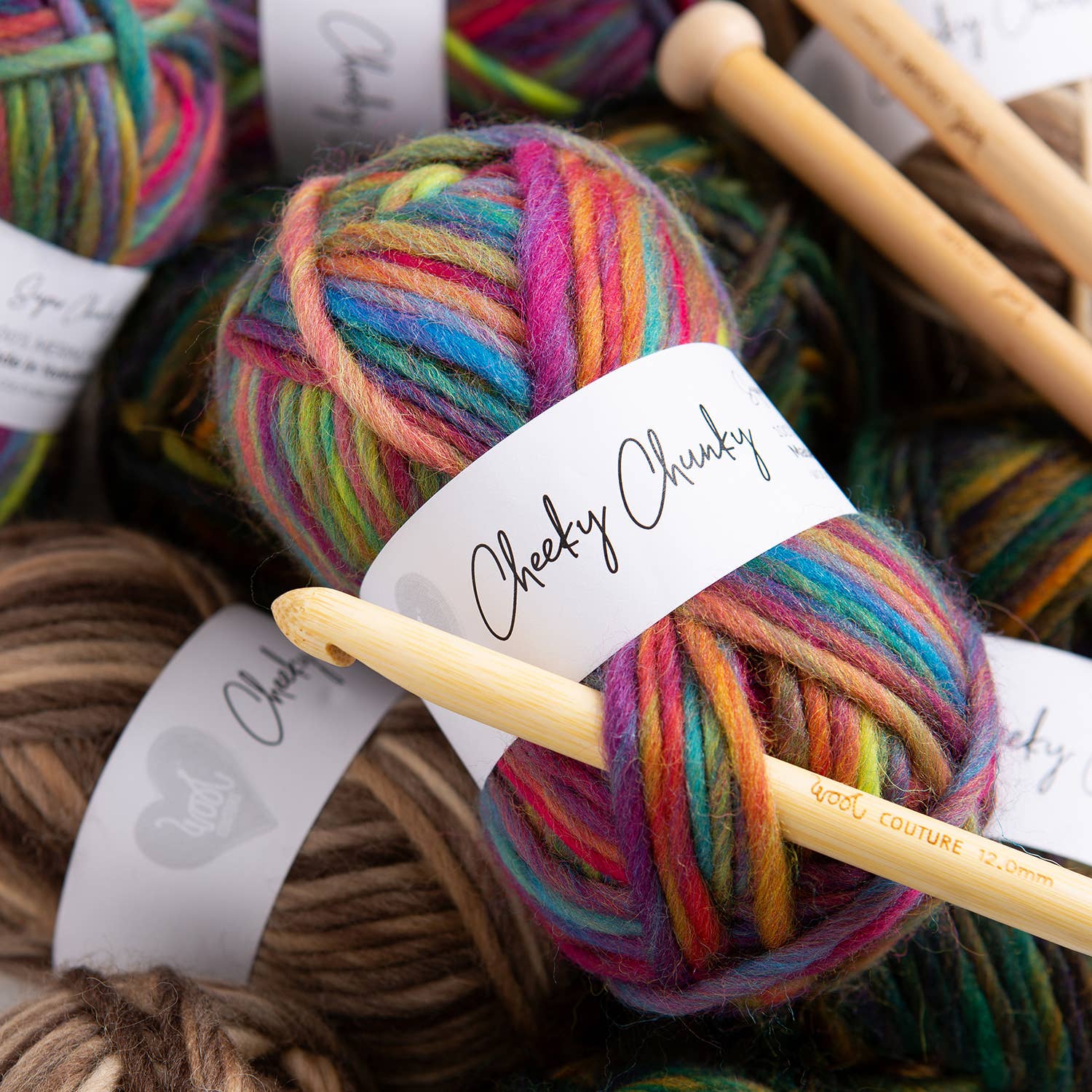 Wool Couture Company - Venta al por mayor Hilos - Ovillo Cheeky Chunky Twist de 100 g5