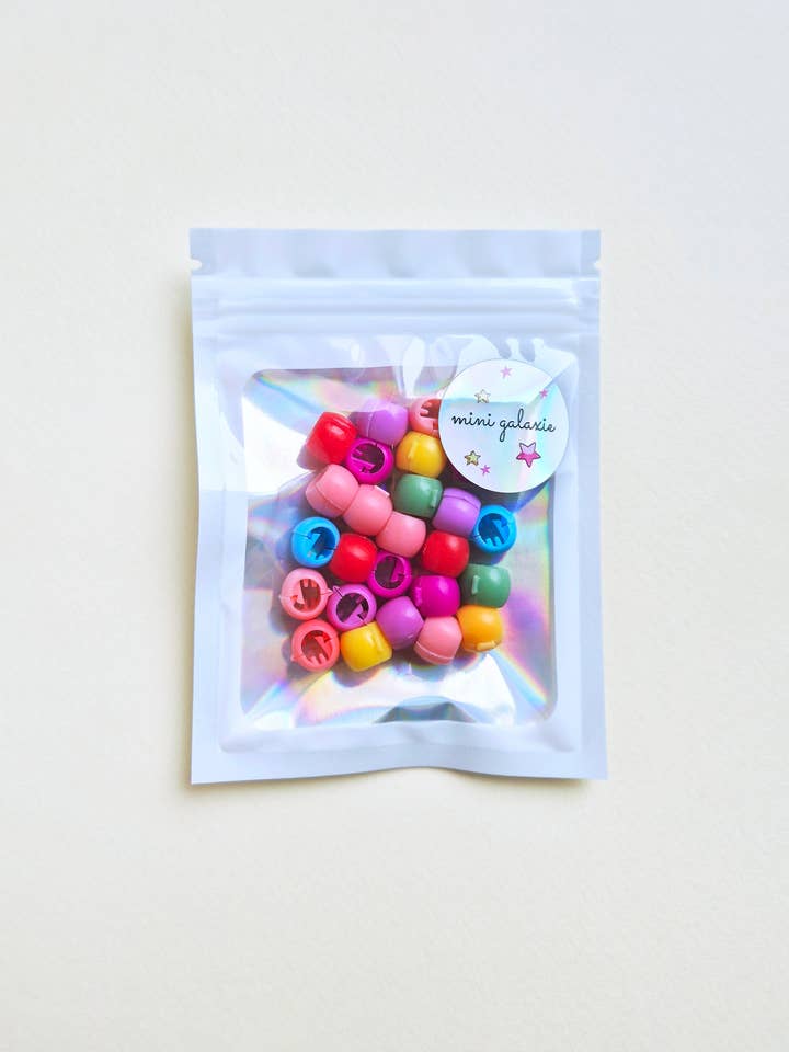 Meerkleurige haarkralen voor kinderen - set van 25 kralen πβ¨ voor wholesale door Mini galaxie
