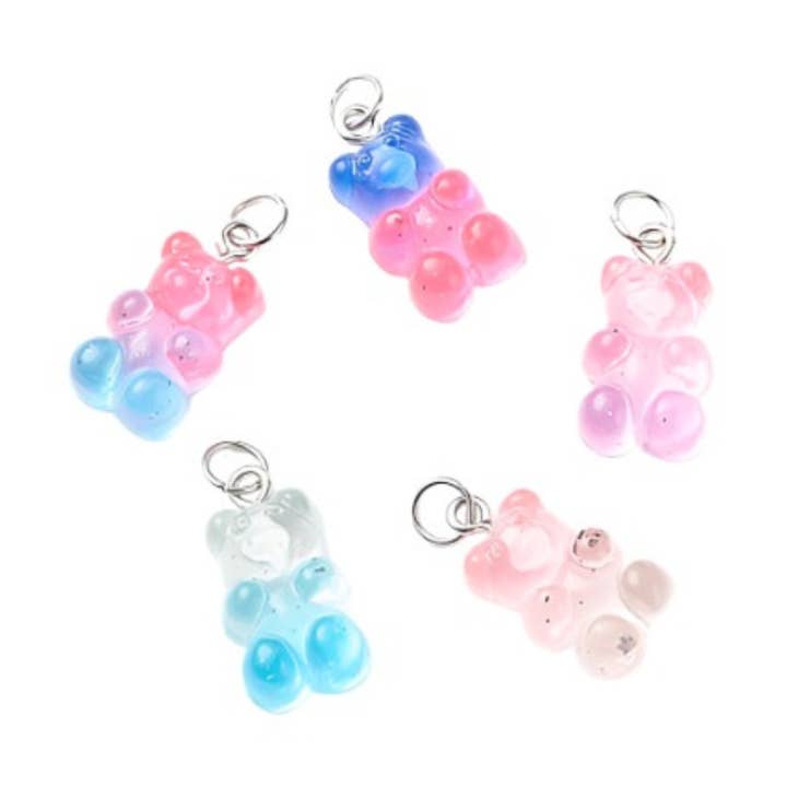 Gummy Bear Lanyard Charm | Assorted for wholesale by The Charm Bar Company