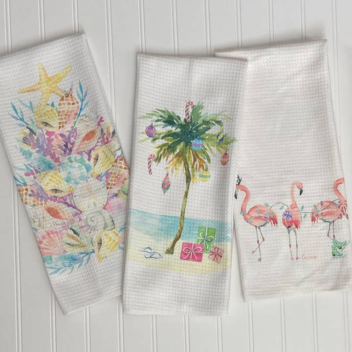 Torchons en microfibre des fêtes de Caloosa pour la vente par Caloosa WaterWear