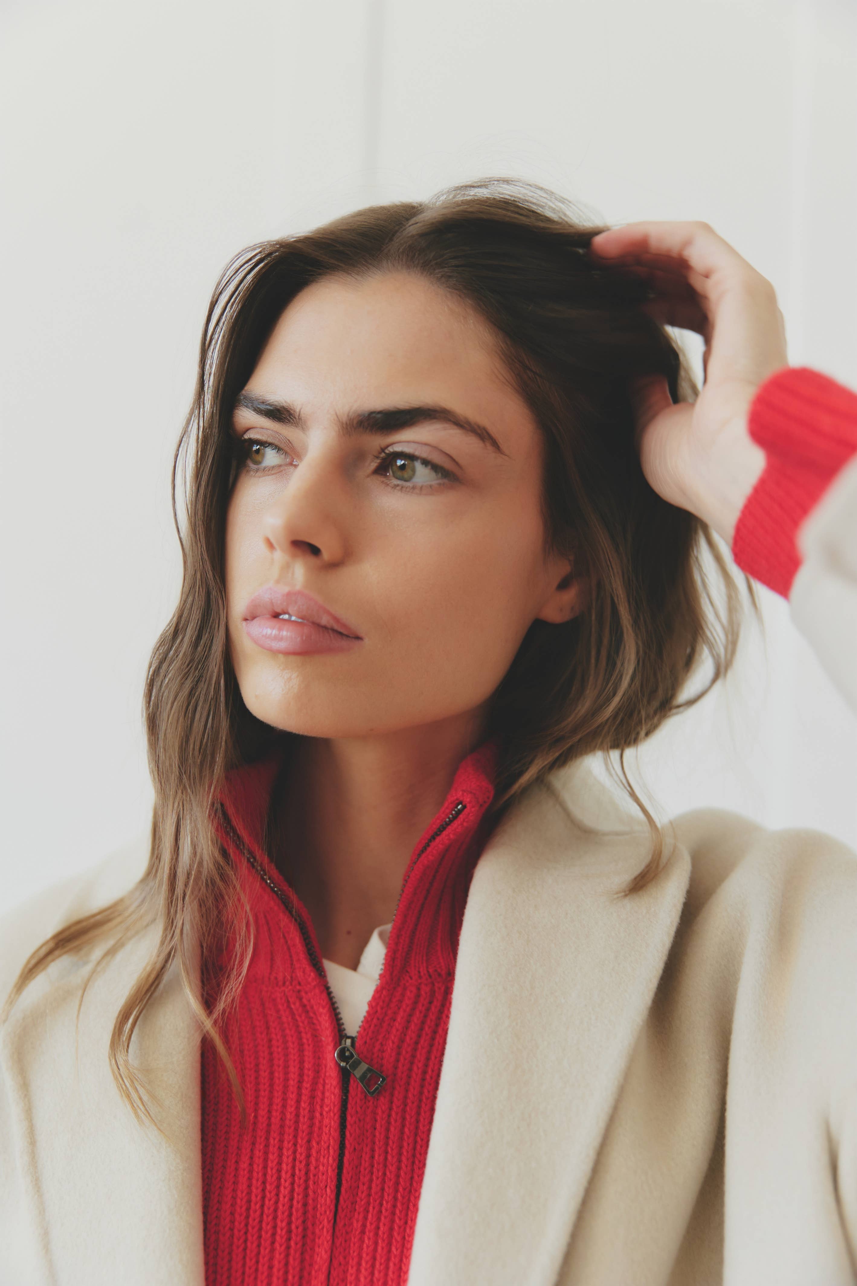 MOD REF - Wholesale Knit Sweater - Women's - The Jules Sweater | Half-Zip Chunky Sweater19