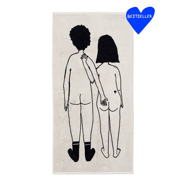 helen b – wholesale Bath towel – towel bath naked couple back