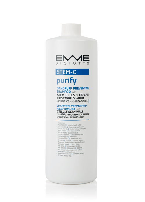 VORGES COIFFURE avec Emme Diciotto France - Wholesale Hair Shampoo - STEM-C Purify Anti-Dandruff Shampoo0