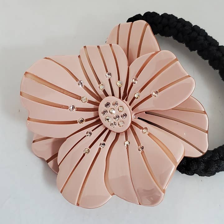 Laço médio Flor Flor por atacado de Double Accent