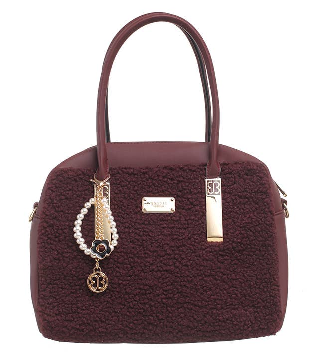 Bessie London – wholesale Tote bag – Women's – COSY LUXE TOTE BAG6