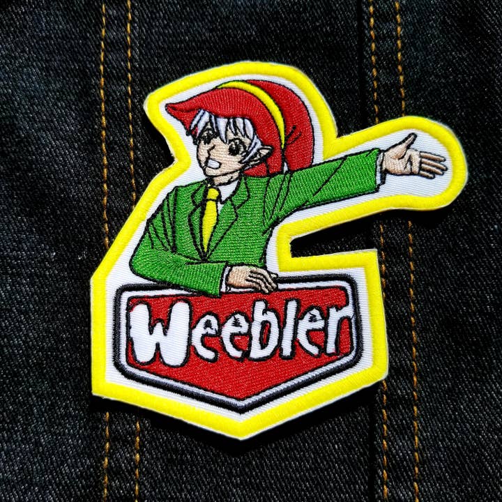 Thread By Dawn - Wholesale Patch - Weebler Elf Embroidered 4" inch Iron On/Sew On Embroidered Patch