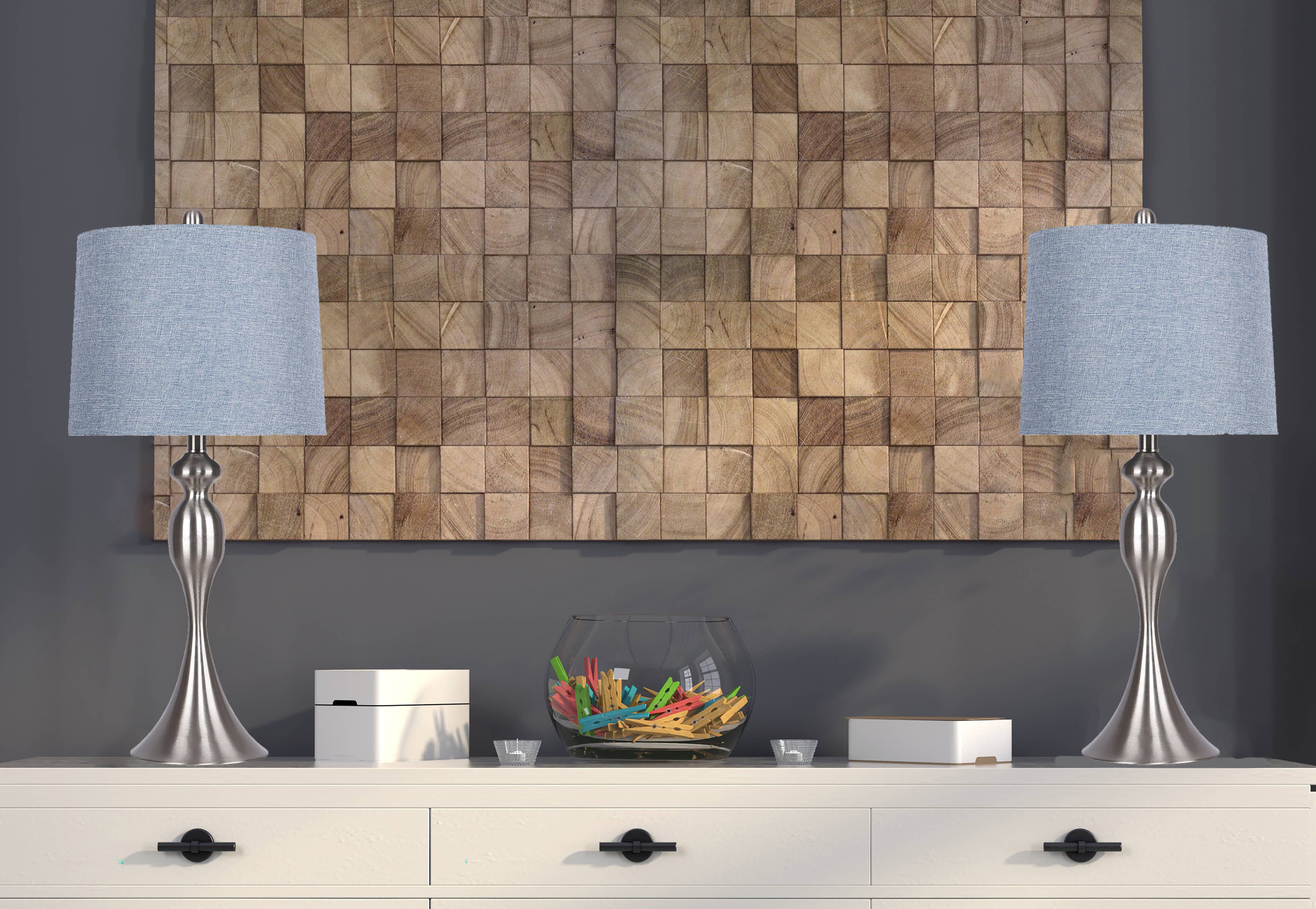 LumiSource and Grandview Gallery - Wholesale Accent/Desk Lamp - Ashland 27" Metal Table Lamps (Set of 2)41