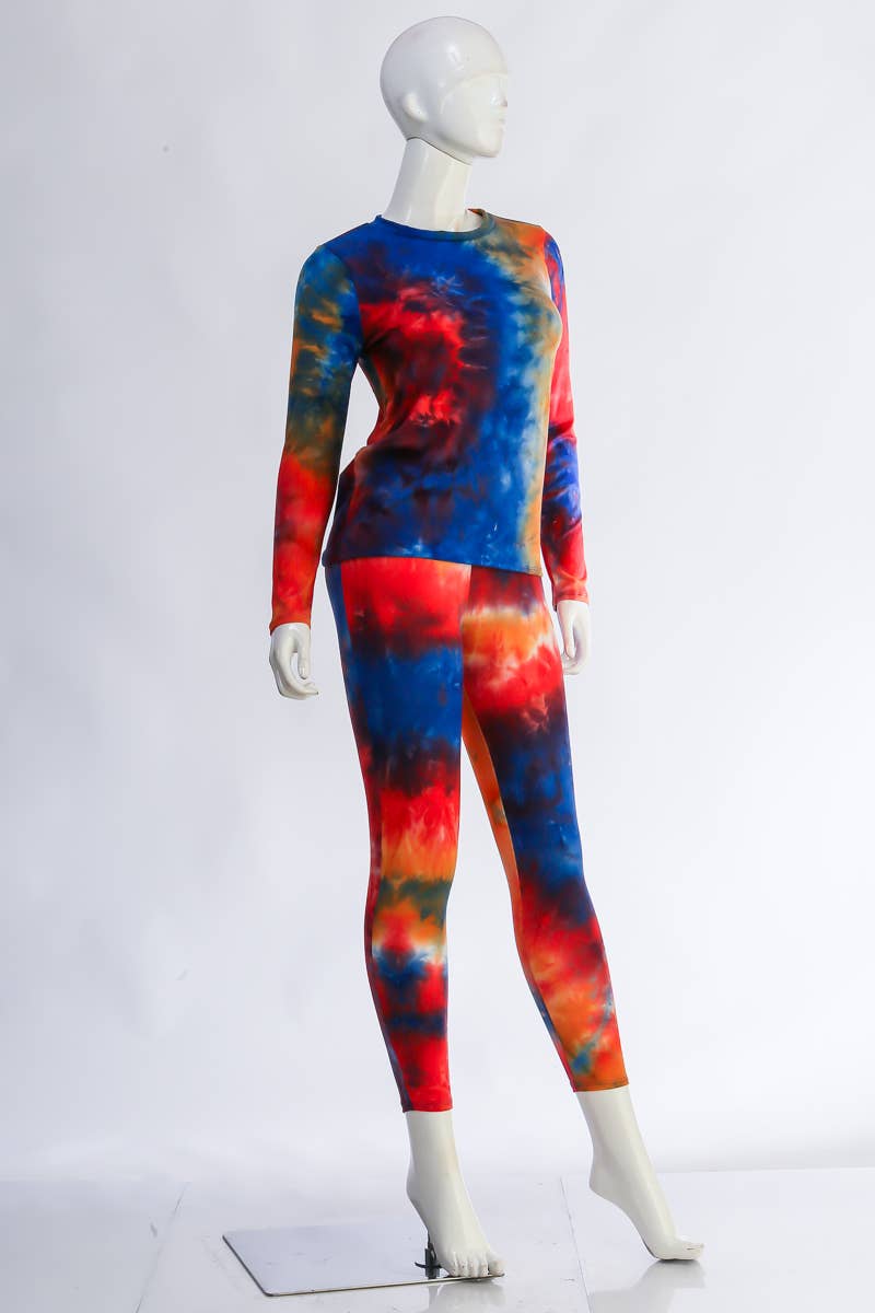 Multi T5827-B10603 Tie Dye 2-delige set voor groothandel op Faire3