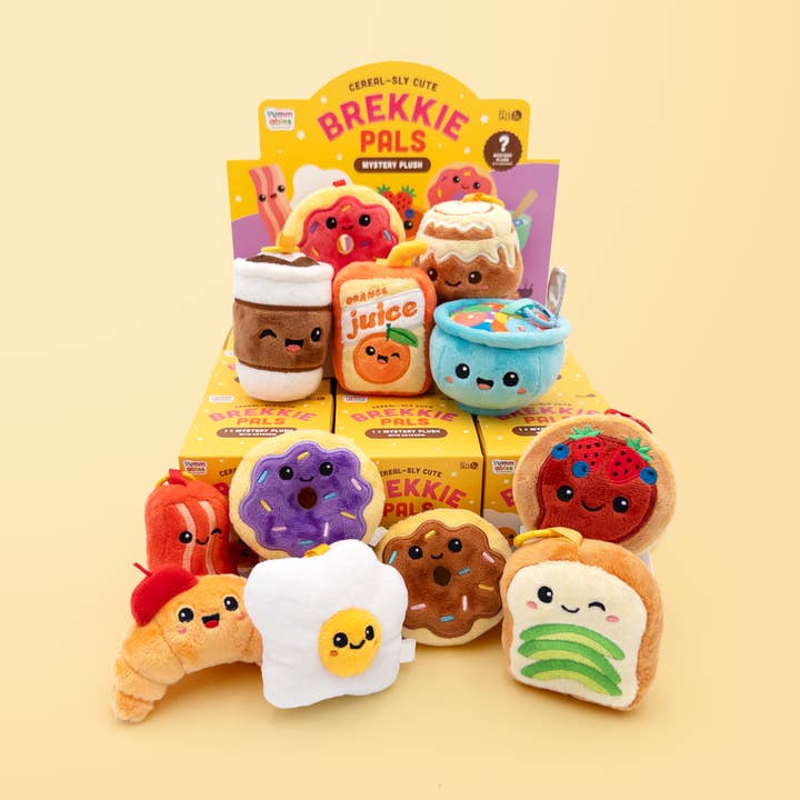 Pals & Co. - Wholesale Stuffed/plush toy – Kids & baby - Brekkie Pals - Yummables® Blind Box Plushies2
