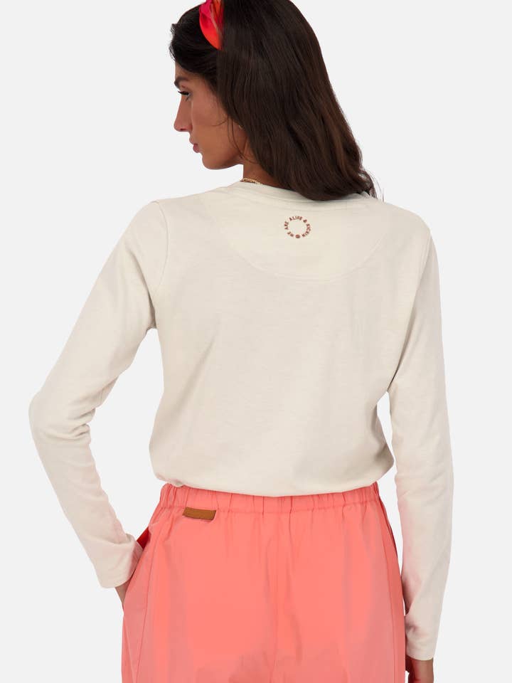 LeaaK A Pimpice melange långärmad damskjorta för wholesale av Alife & Kickin