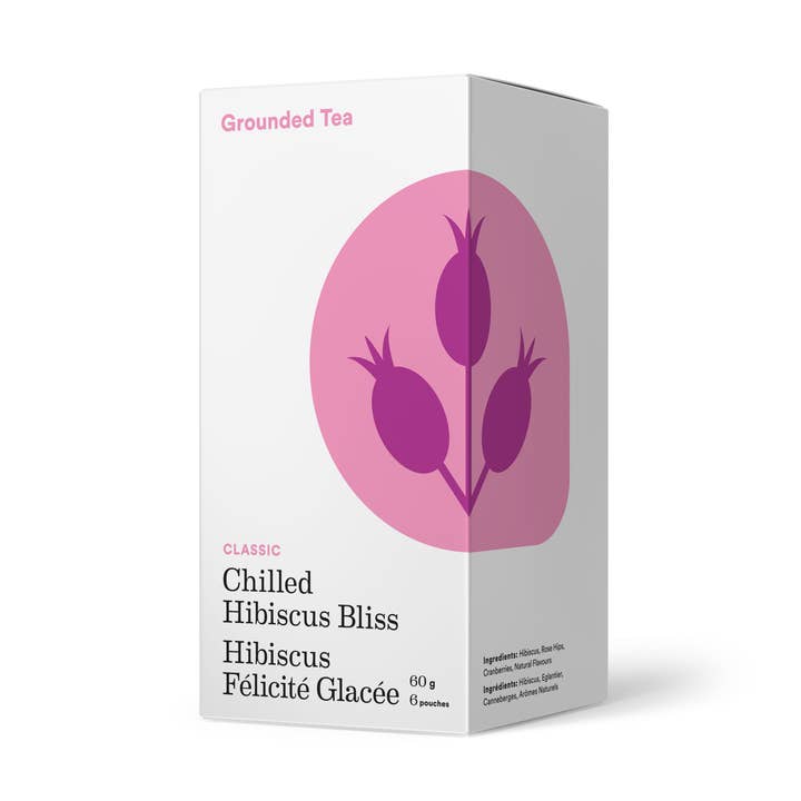 Chilled Hibiscus Bliss for wholesale by Grounded Tea