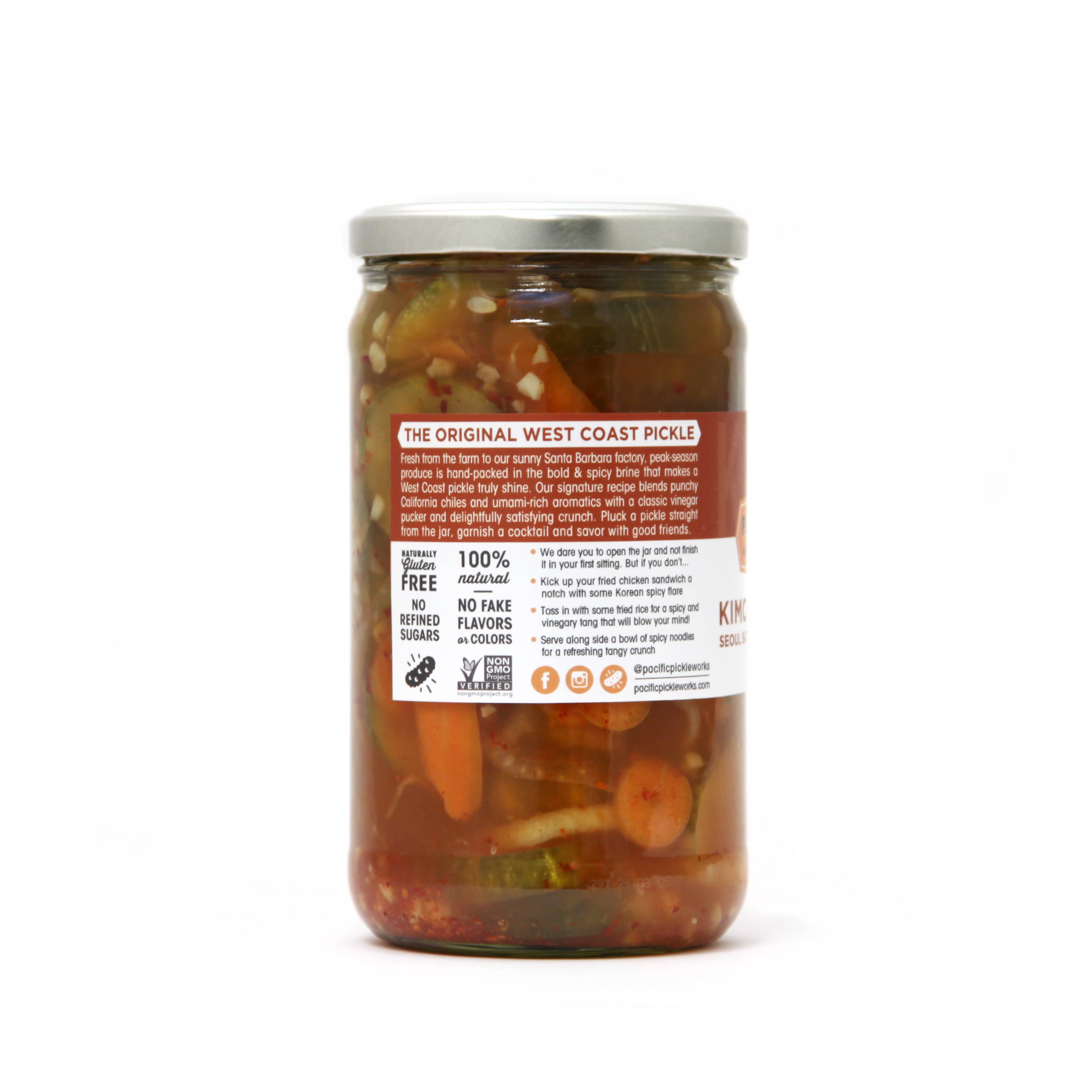 Pacific Pickle Works - Venta al por mayor Verduras encurtidas - Kimchi se encuentra con Pepinillo - Chips de Pepinillo Satisfacción de Seúl6