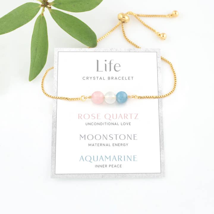 Delezhen - Vendita all'ingrosso Bracciale con perline - Braccialetto regolabile con pietre di fertilità