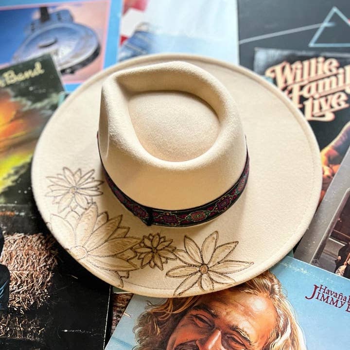 Krew Designs - Wholesale Fedora - Women's - Sunflower Baby0