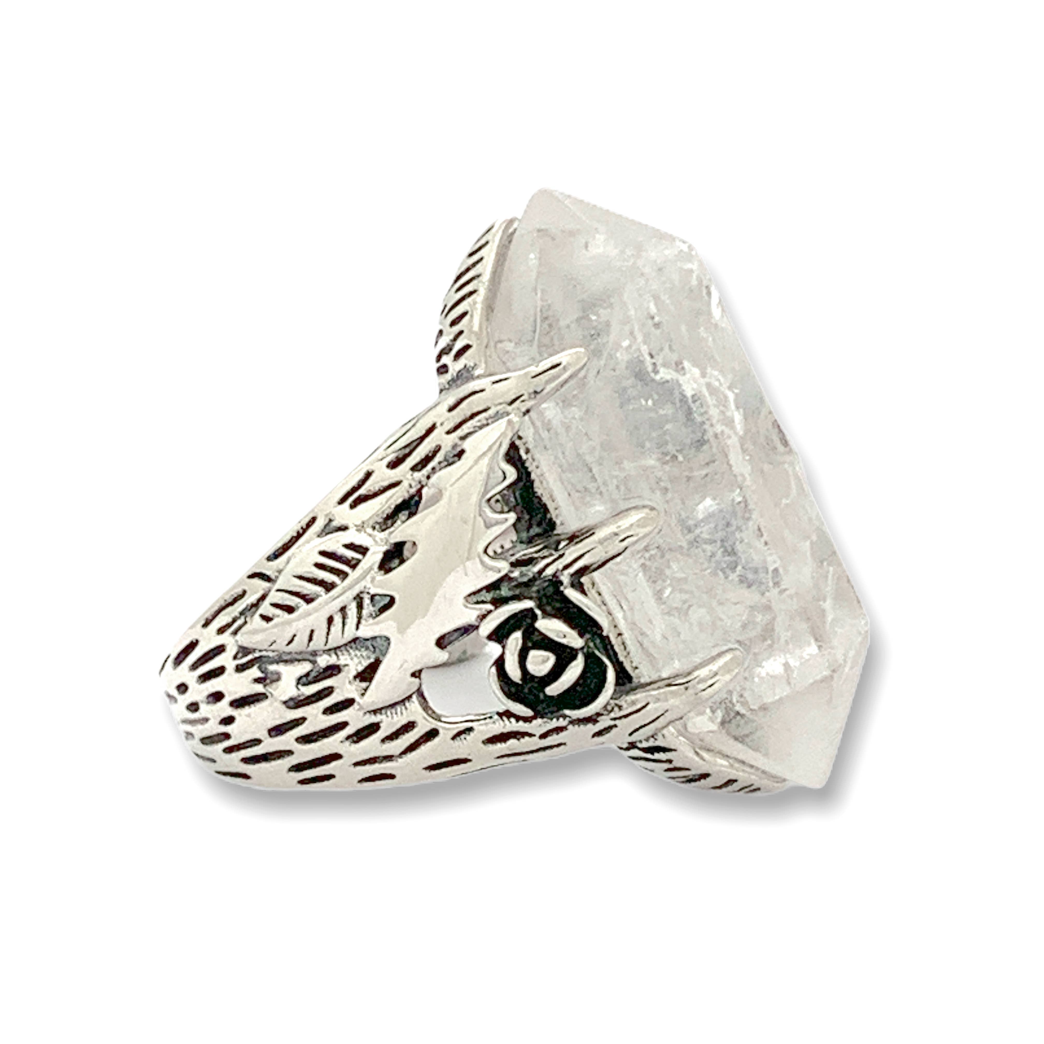 Hiouchi Jewels | Rose & Bolt Grateful Dead Jewelry - Wholesale Cocktail/Statement Ring - Move Me Brightly Crystal Ring2