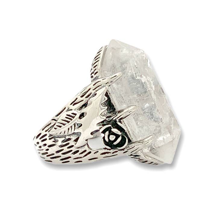 Hiouchi Jewels | Rose & Bolt Grateful Dead Jewelry - Wholesale Cocktail/Statement Ring - Move Me Brightly Crystal Ring2