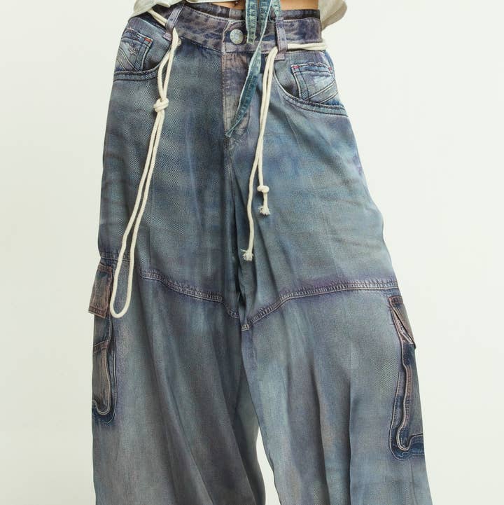 Pants Sateen Denim - Jeanious for wholesale by IPNG Design