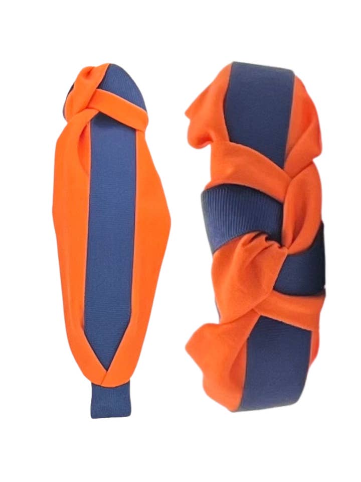 Orange med Navy Ribbon för wholesale av Pretty Happies