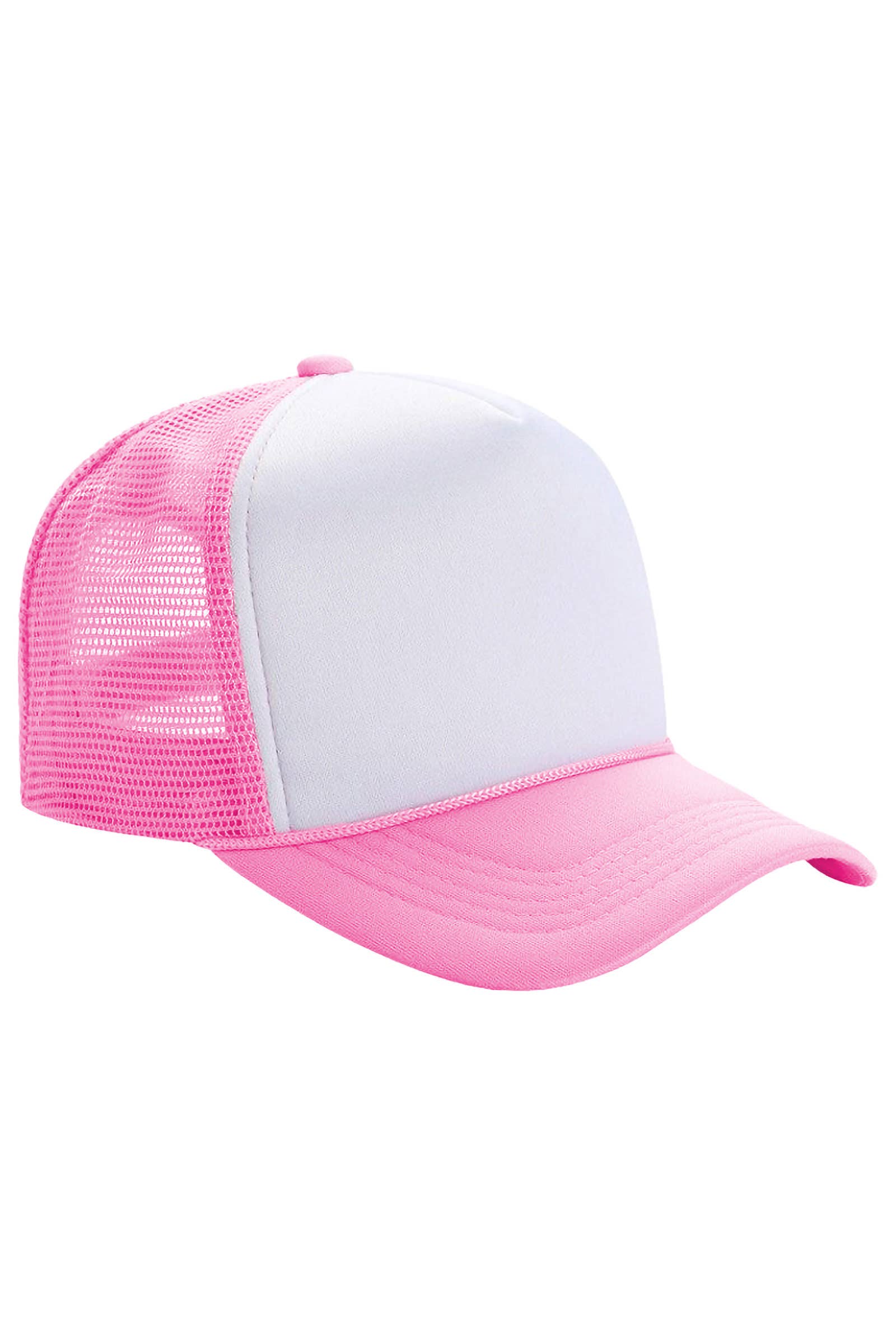 Cap Zone – boné - Mulher por atacado – Chapéu de caminhoneiro de espuma de cinco painéis multitons20