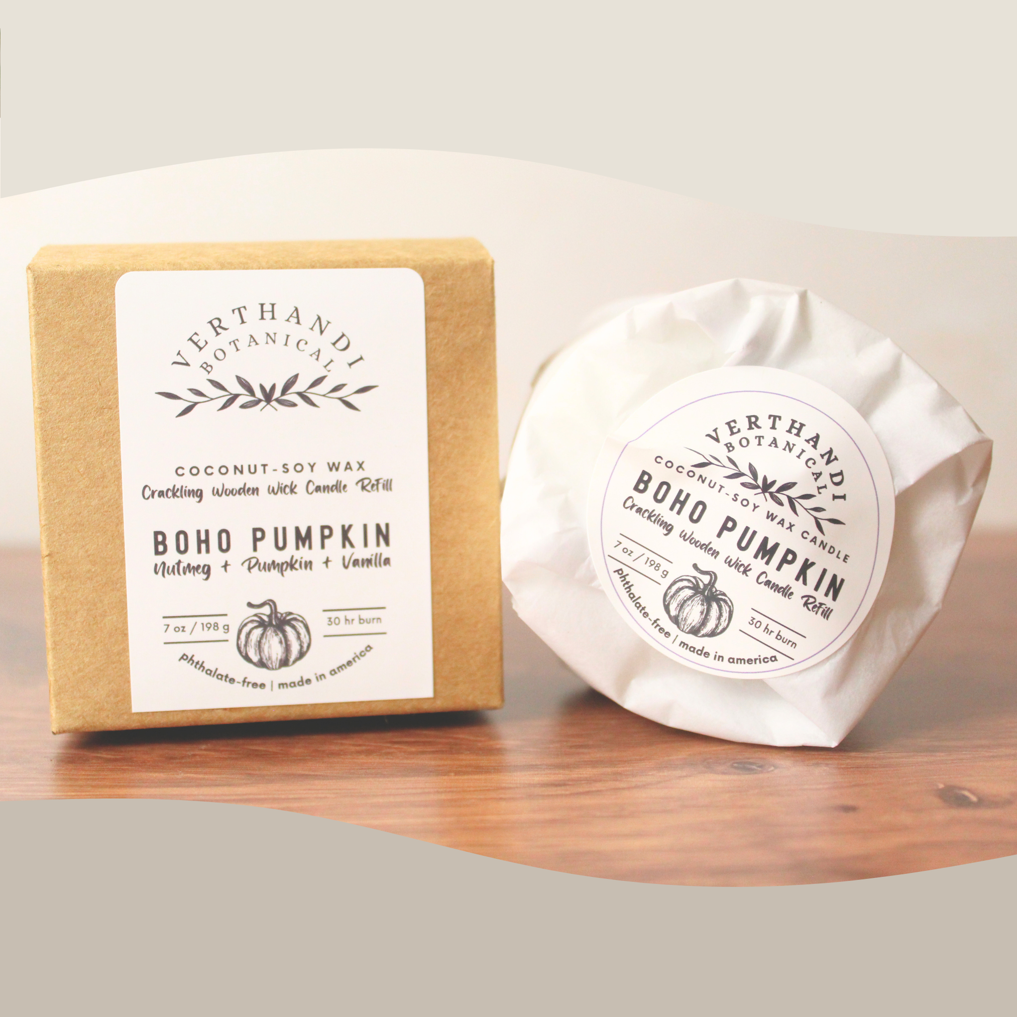 Verthandi Botanical - Wholesale Jar/Filled Candle - CANDLE REFILLS8