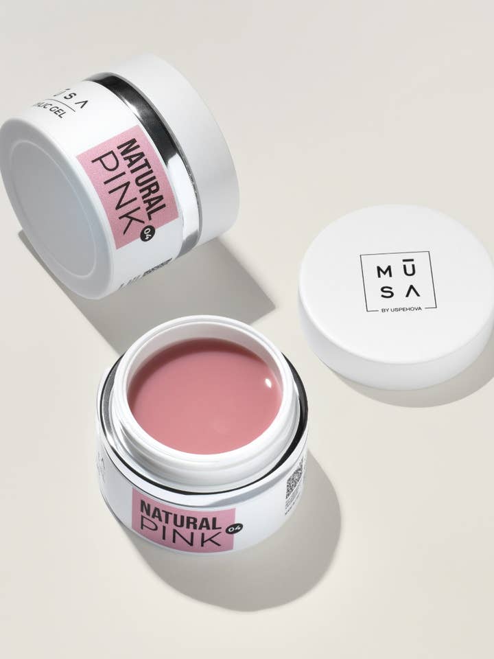 Acrylic Gel Natural Pink 04 - 50 ml for wholesale by MUSA