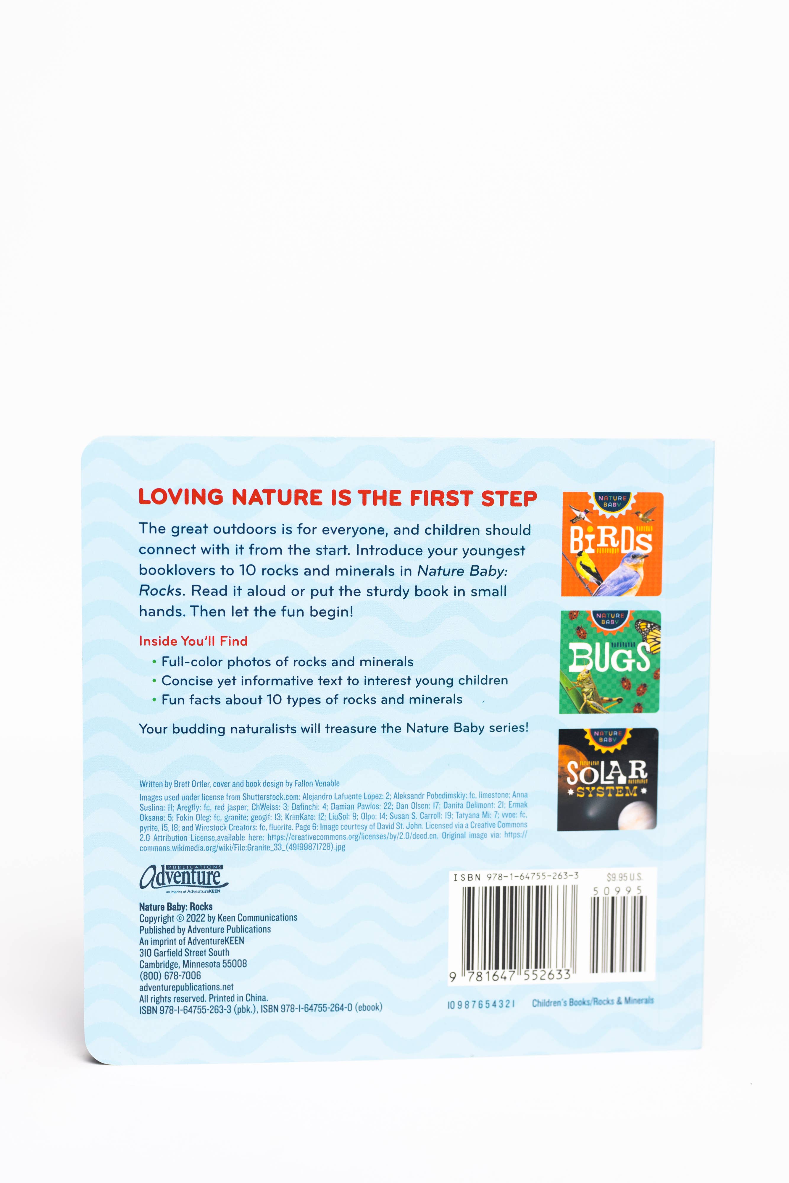 AdventureKEEN - Wholesale Baby & Toddler Book (0-2) - Nature Baby: Rocks4