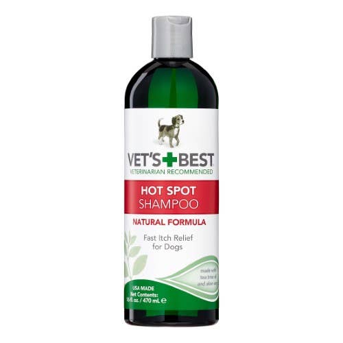 Petdropshipper - Wholesale Pet Shampoo - Dog - Vets Best Hot Spot Shampoo 16 fl. oz