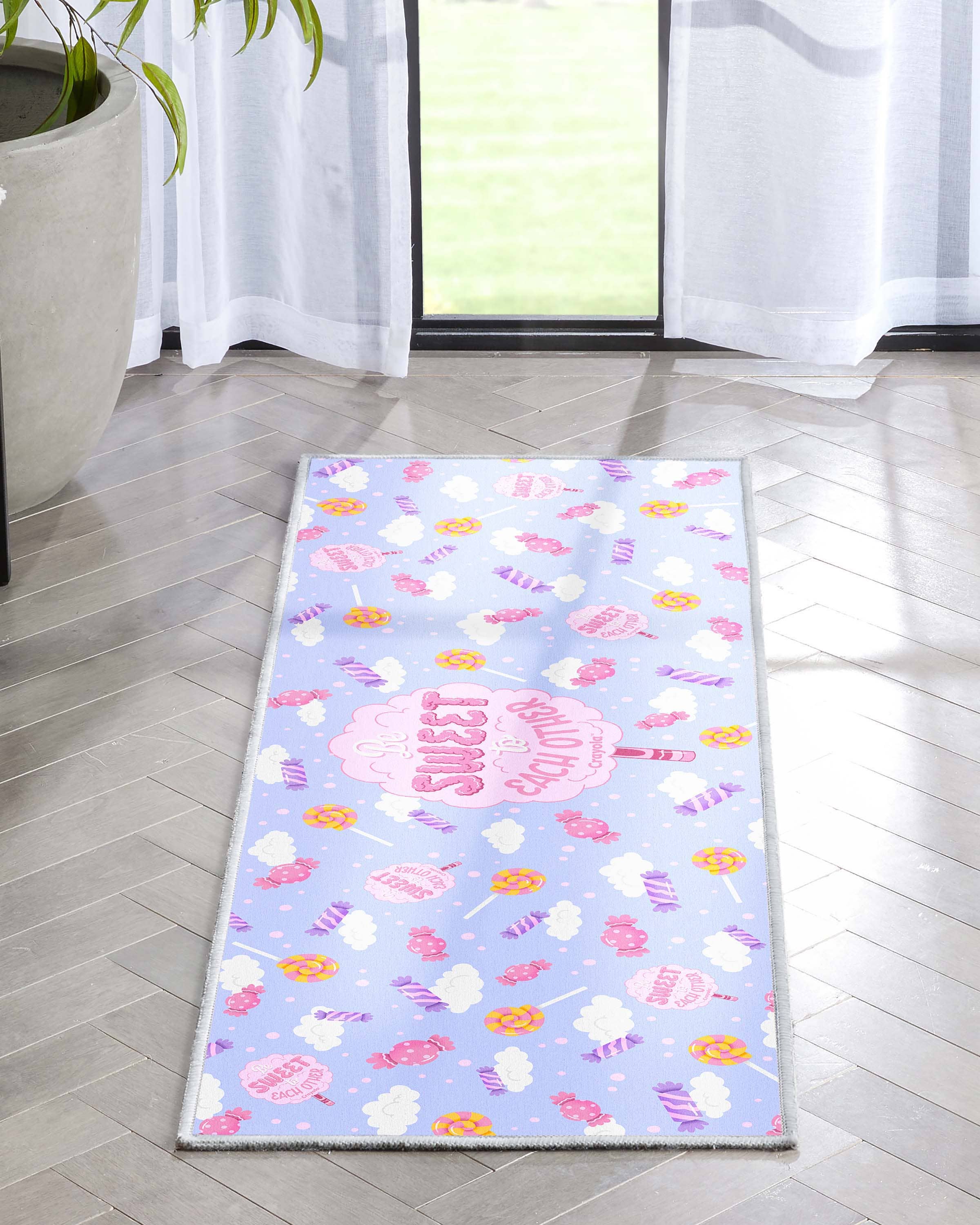 Well Woven - Wholesale Area Rug - Crayola Be Sweet Lilac Area Rug By Well Woven8