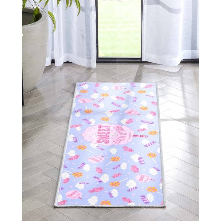 Well Woven - Wholesale Area Rug - Crayola Be Sweet Lilac Area Rug By Well Woven8