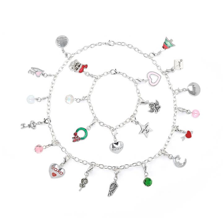 Luxe on Main LLC – wholesale Advent calendar – Christmas Advent Jewelry Calendar- Bracelet, Necklace,Charms