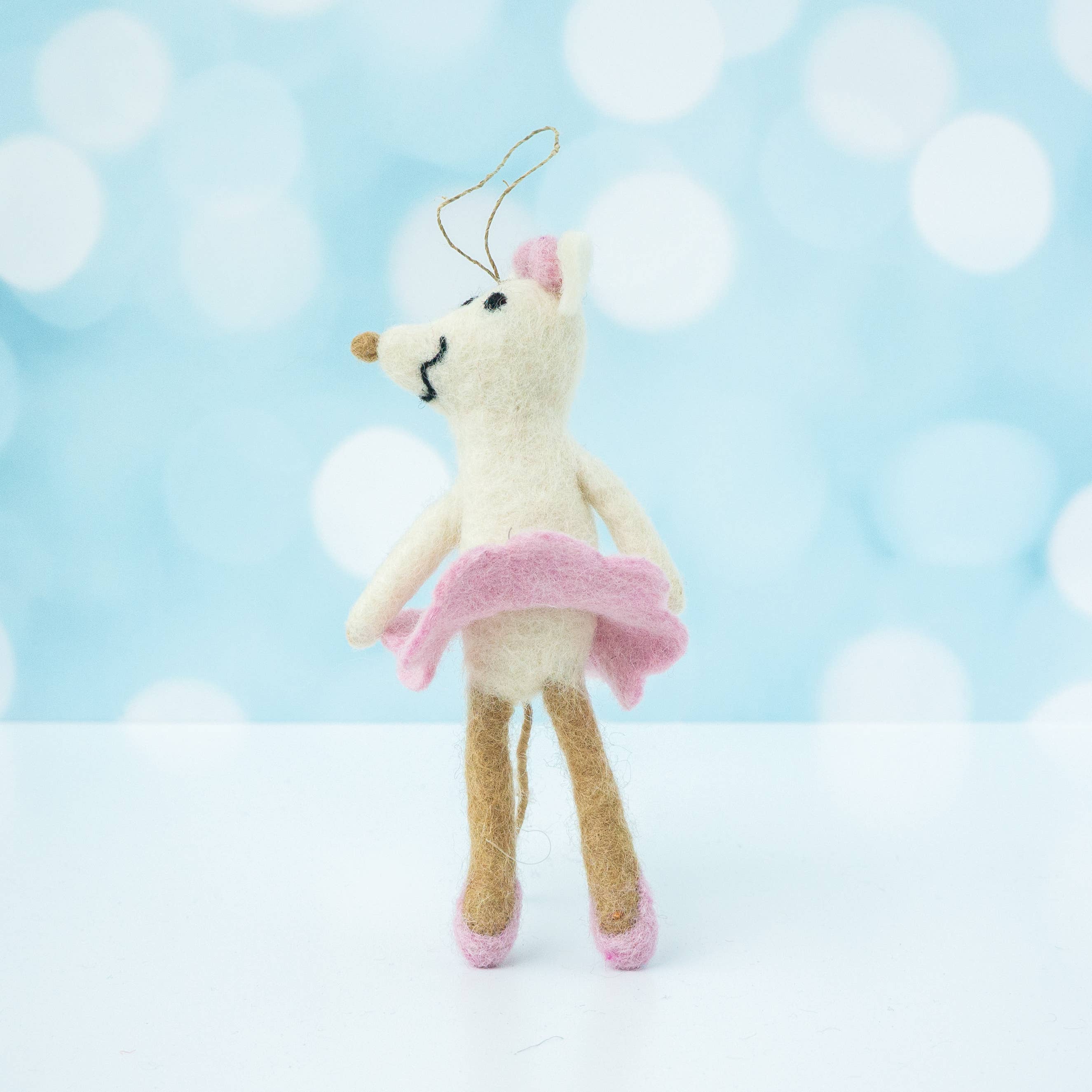 Friendsheep – wholesale Ornament – Cheery Mouse Eco Wool Ornament Collection - (8 styles)6