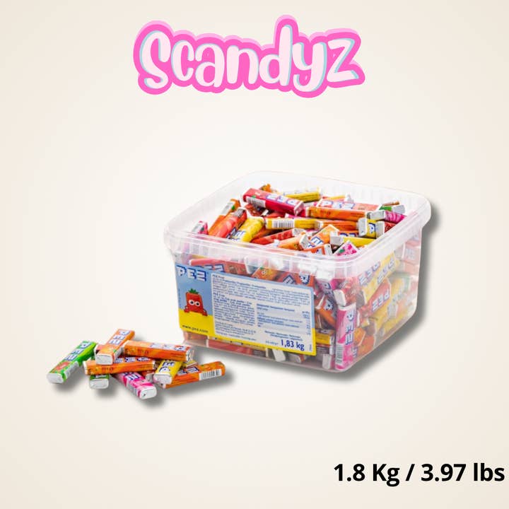 PEZ Fruit & Cola Tablets 1.8 kg for wholesale by scandyz