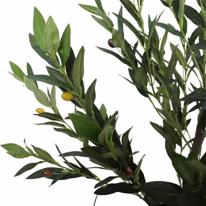 Designer Plants AU - Wholesale Artificial plant - Artificial Olive Tree with Olives 125cm1