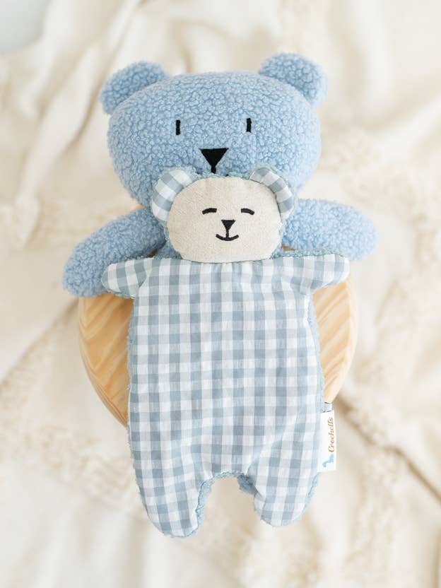 PACK TEDDY & DOUDOU BLEU pour la vente par Crochetts