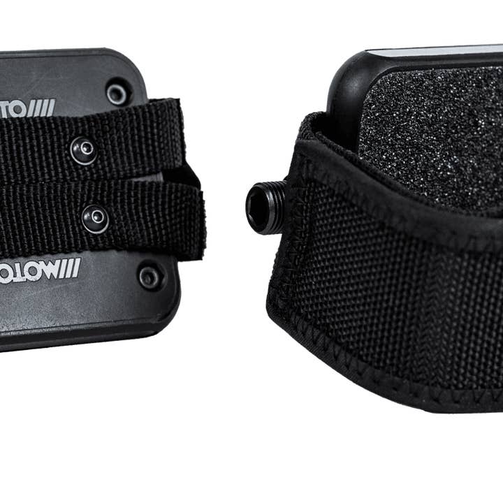 black MOTO Pedal x Schindelhauer Belt "Motoschlappen" for wholesale on Faire4
