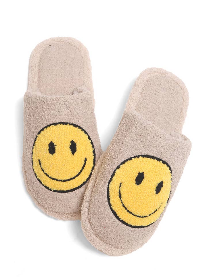 Hana - Wholesale Slippers - Women's - Happy Face Slippers16