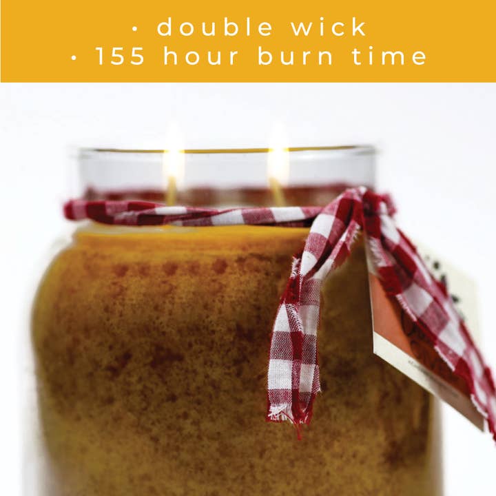 A Cheerful Giver - Wholesale Jar/Filled Candle - KOTL Papa Candle (34oz.) – Honey Pear Cider3