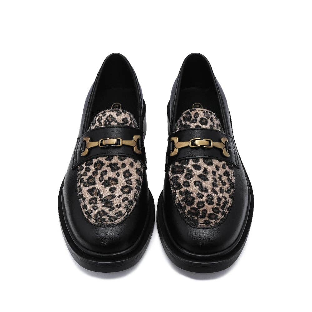 Black LEOPARD LOAFERS for wholesale on Faire5