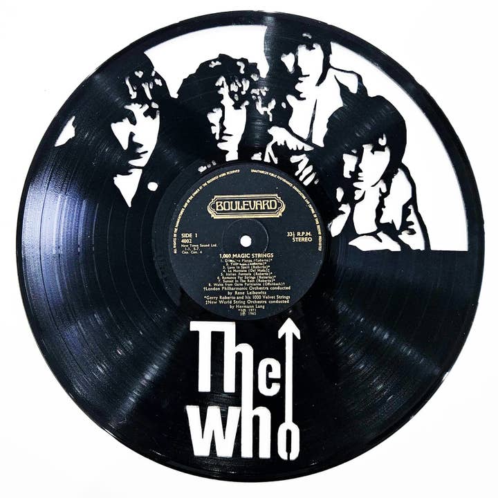 Broken Record - Vendita all'ingrosso Decorazione da parete 3D - Disco in vinile - The Who